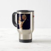Mug De Voyage Le président Trump et Melania Dancing (Devant gauche)