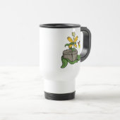 Mug De Voyage Le printemps accueille la boue d'été (Devant droit)