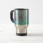 Mug De Voyage Le Seigneur Est Bon - Nahum 1:7 (Devant gauche)