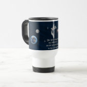 Mug De Voyage Le Seigneur est mon rocher (Devant gauche)