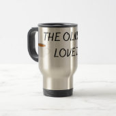 MUG DE VOYAGE LE SEUL AMOUR CHAUD DONT J'AI BESOIN (Devant gauche)