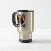 Mug De Voyage Le seul roi d'Amérique (Devant gauche)