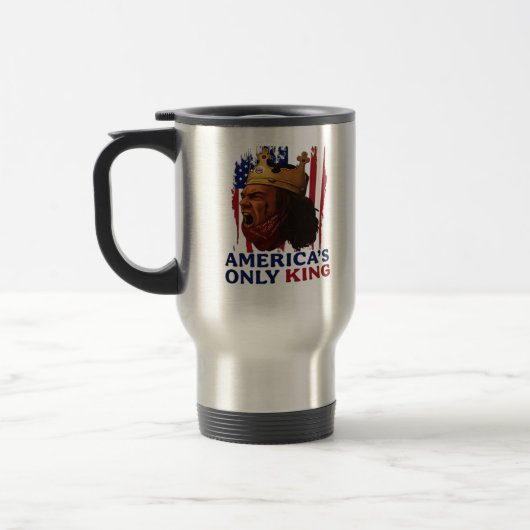 Mug De Voyage Le seul roi d'Amérique (Gauche)
