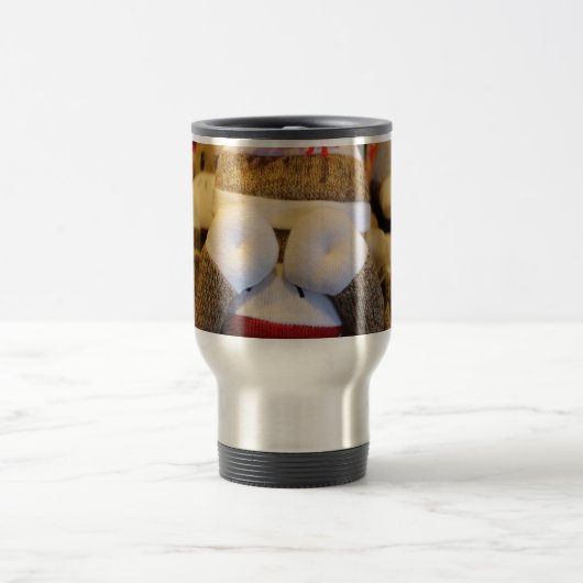 Mug De Voyage Le singe de Peek-a-boo (Centre)