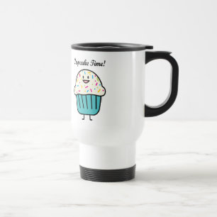 Mug De Voyage Le temps de petit gâteau avec arrose le fondant