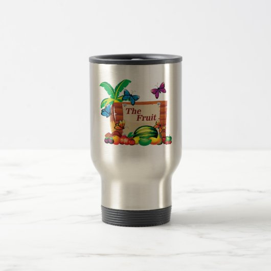 Mug De Voyage Le tombeau à fruits (Centre)