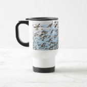Mug De Voyage Le troupeau d'oies de neige attaquent (Gauche)
