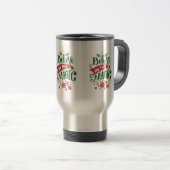 Mug De Voyage Le Typographe du Magic Christmas (Devant droit)