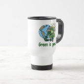 Mug De Voyage Le vert est bon (Devant droit)