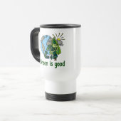 Mug De Voyage Le vert est bon (Devant gauche)
