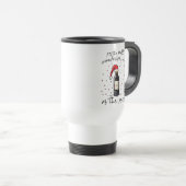 Mug De Voyage Le Vin Le Plus Merveilleux De L'Année (Devant droit)