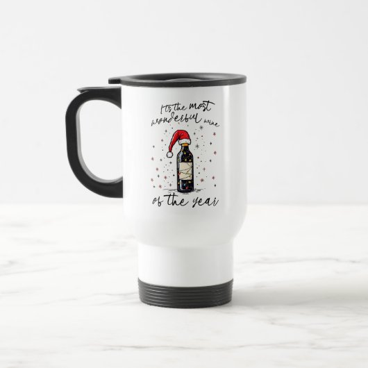 Mug De Voyage Le Vin Le Plus Merveilleux De L'Année (Gauche)