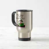 Mug De Voyage Le Vin M'A Mélangé (Devant gauche)