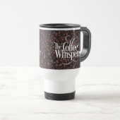 Mug De Voyage Le Whisperer de café (Devant droit)