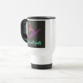 Mug De Voyage "Leap with Faith" (Sauter avec la foi) (Devant gauche)