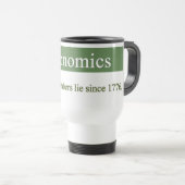 Mug De Voyage L'économie en ruine (Devant droit)