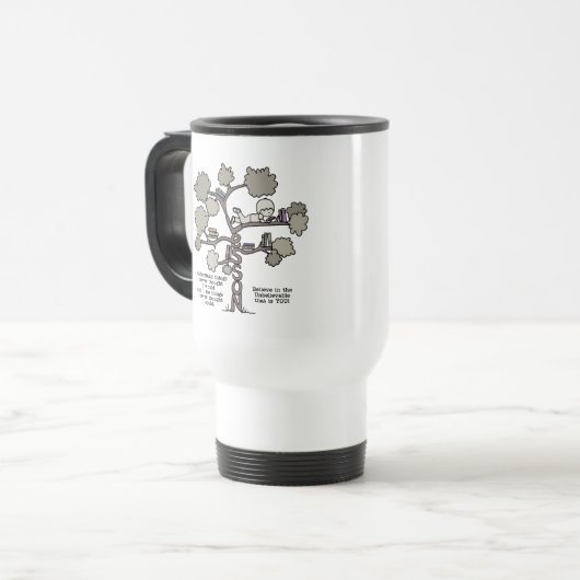 Mug De Voyage Leçons apprises (Devant gauche)