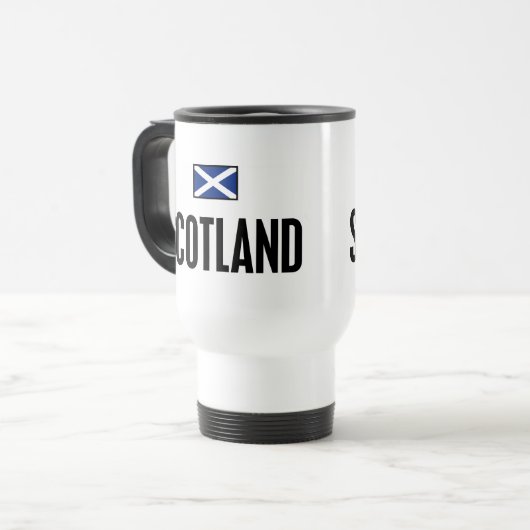 Mug De Voyage L'Ecosse audacieuse (Devant gauche)