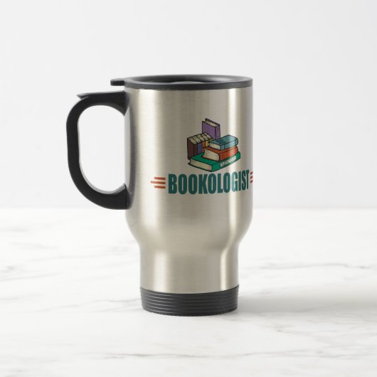 Mug De Voyage Lecture drôle (Gauche)