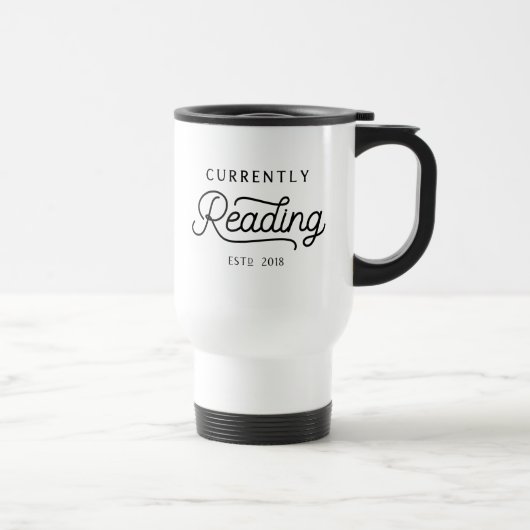 Mug De Voyage Lecture en cours Tumbler (Droite)