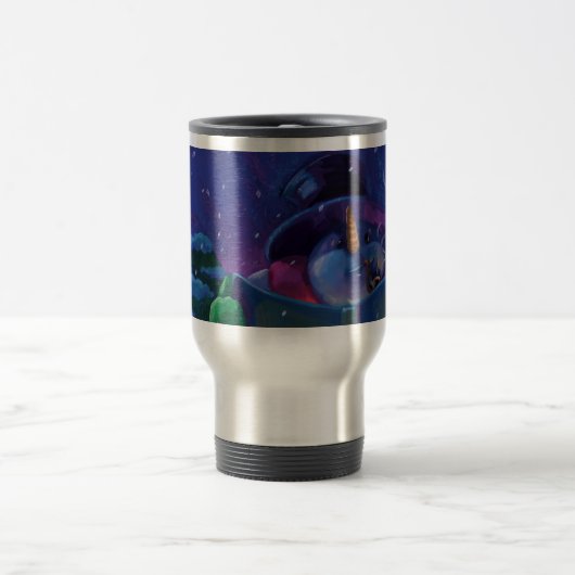 Mug De Voyage Lecture hivernale (Centre)