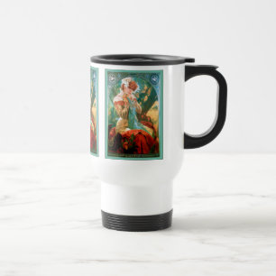 Mug De Voyage ~ Lefévre-Utile Alphonse Mucha