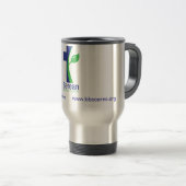 Mug De Voyage L'église baptiste de Berean inoxydable volent la (Devant droit)