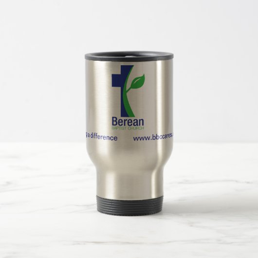 Mug De Voyage L'église baptiste de Berean inoxydable volent la (Centre)
