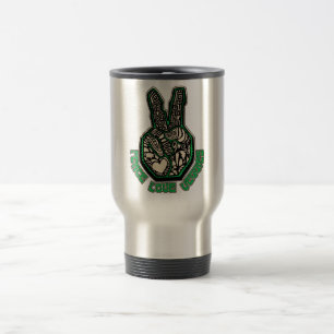 Mug De Voyage Légume d'amour de paix