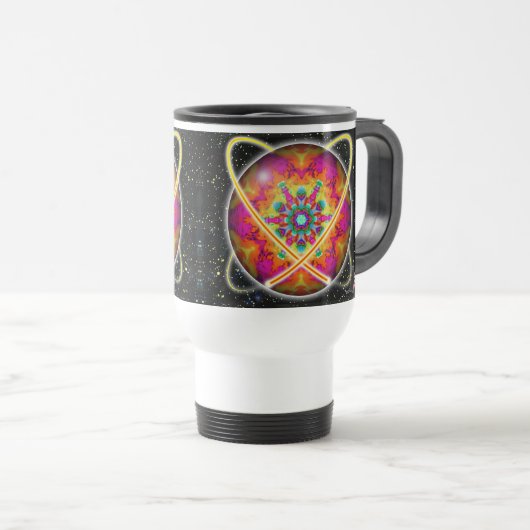 Mug De Voyage Lektron Orbz Kaléid (Devant droit)