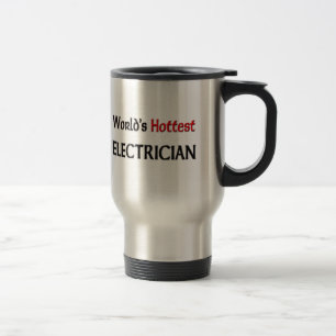 Mug De Voyage L'électricien le plus chaud des mondes