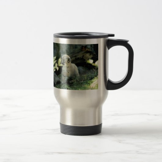 Mug De Voyage Léopard de neige CUB (Droit)
