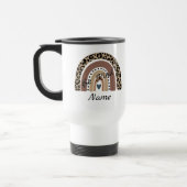 Mug De Voyage Leopard Rainbow - Be Kind - Modifier le texte - Aj (Gauche)
