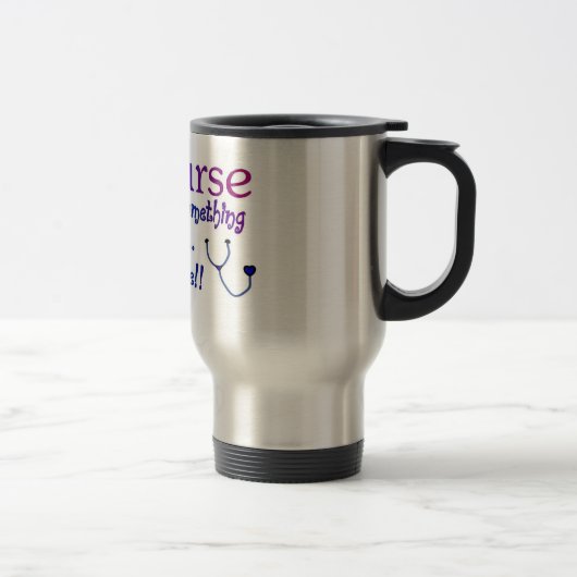 MUG DE VOYAGE L'ER SOIGNENT QUAND VOUS FAITES QUELQUE CHOSE (Droit)