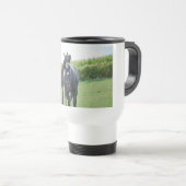 Mug De Voyage Les amateurs de chevaux (Devant droit)