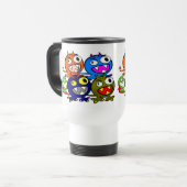 Mug De Voyage Les amis du monstre d'Halloween (Devant gauche)