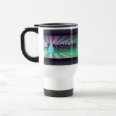 Mug De Voyage Les arbres de Noël dans les tons verts (Gauche)