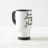 Mug De Voyage Les assistants de professeur ont le coeur (Devant gauche)