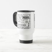 Mug De Voyage Les Beaux Noms de Jésus (Devant gauche)