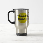 Mug De Voyage Les cadeaux des hommes drôles pour l'ENTRAÎNEUR de (Gauche)