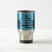 Mug De Voyage Les cadeaux drôles de pharmacien "mangent, (Centre)