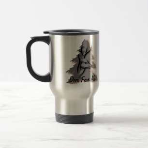 Mug De Voyage Les cerfs communs me craignent chasse drôle