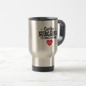 Mug De Voyage Les coeurs brisés drôles de difficulté de (Devant droit)
