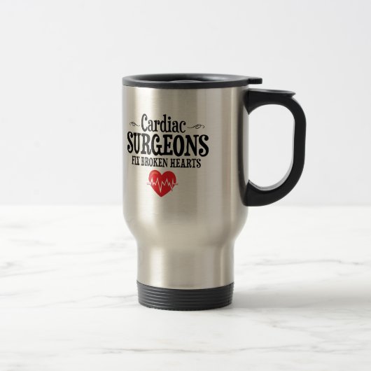 Mug De Voyage Les coeurs brisés drôles de difficulté de (Droit)