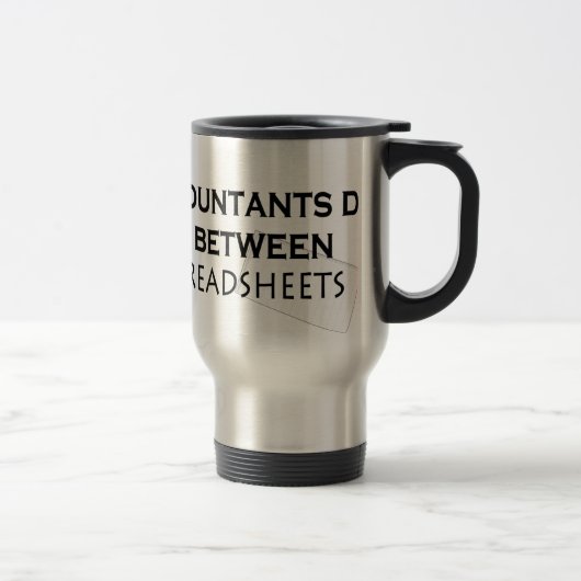 Mug De Voyage Les comptables le font ! (Droit)