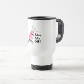Mug De Voyage Les Dames qui font du golf (Devant droit)