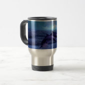 Mug De Voyage Les dauphins s'amusent et jouent (Devant gauche)