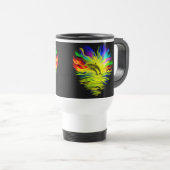 Mug De Voyage Les dauphins sous le soleil (Devant droit)