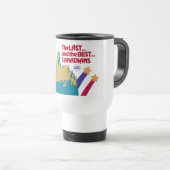 Mug De Voyage Les Derniers et les meilleurs Canadiens (Devant droit)