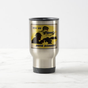 Mug De Voyage Les deux barils, Militaire & Industrie, Effort de